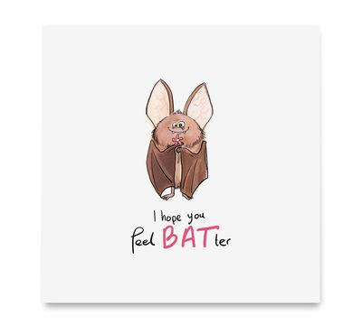 Handgemaakte wenskaart - Hope you feel - Mags Up Your Mind